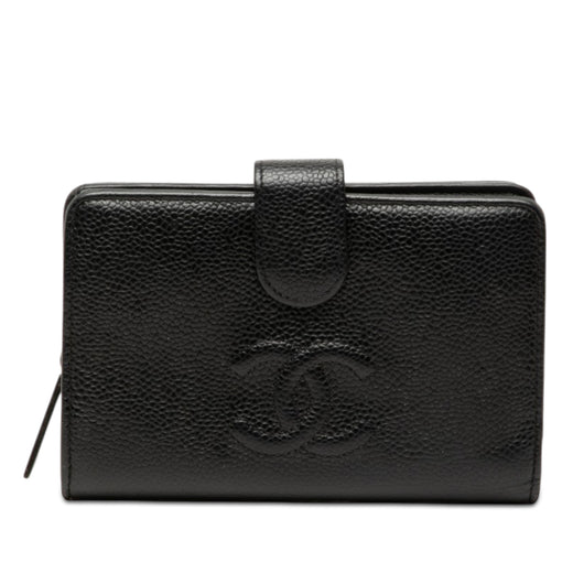 CC Caviar Bifold Wallet - Image 1