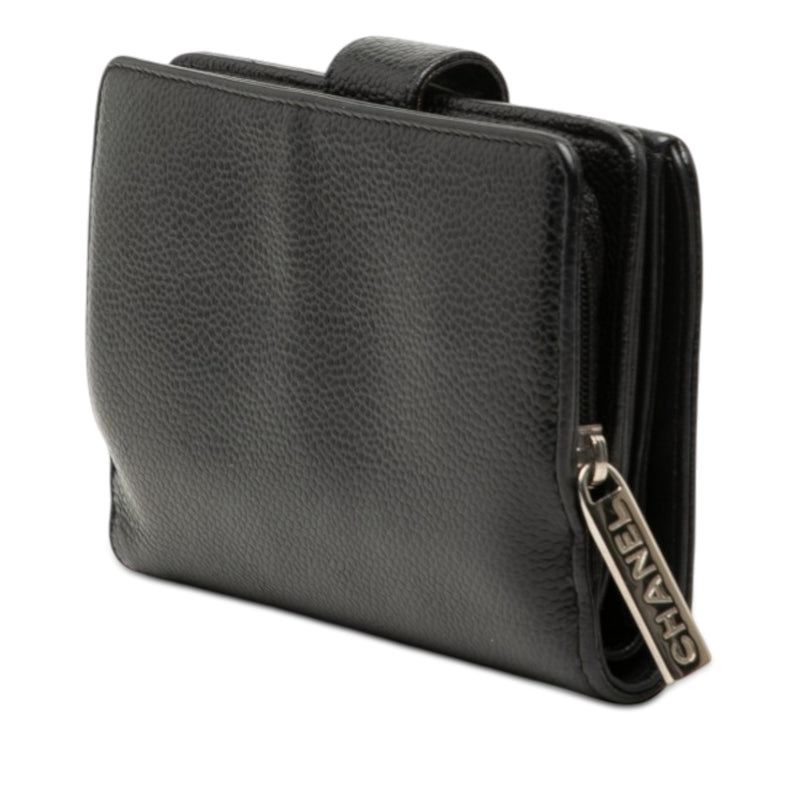 CC Caviar Bifold Wallet - Image 2