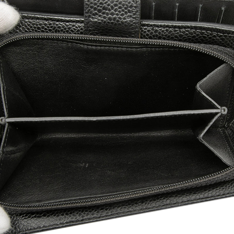 CC Caviar Bifold Wallet - Image 4