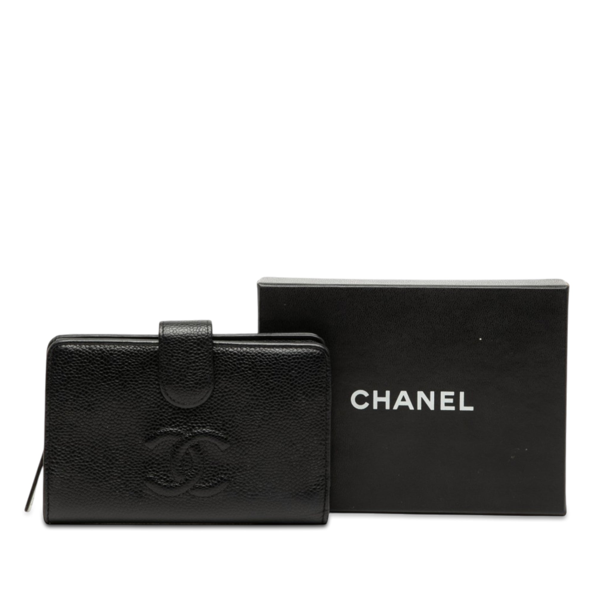 CC Caviar Bifold Wallet - Image 9