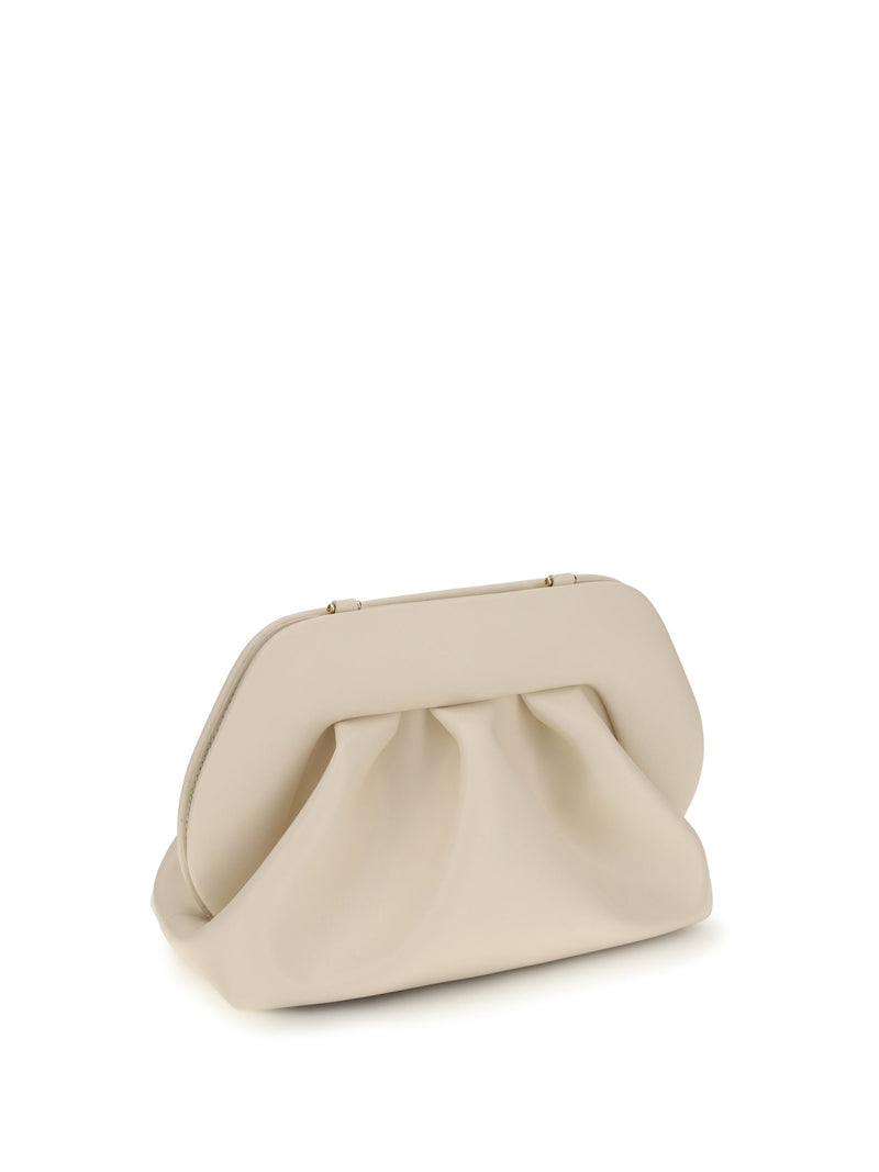 Themoirè Bios Clutch — Beige