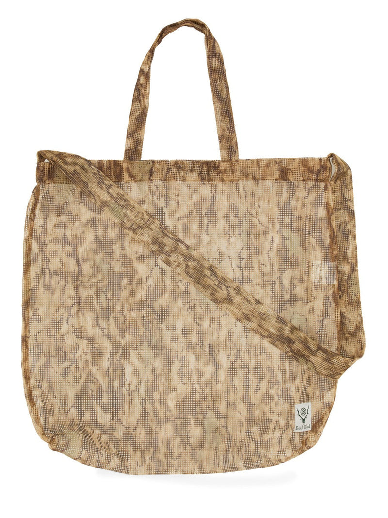 South2 West8 Multicolor Polyester Tote Bag —