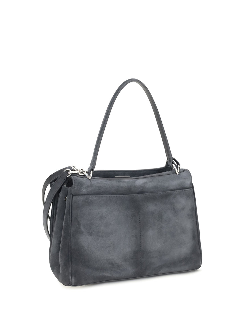 Balenciaga Rodeo Shoulder Bag — Gray Calf Leather