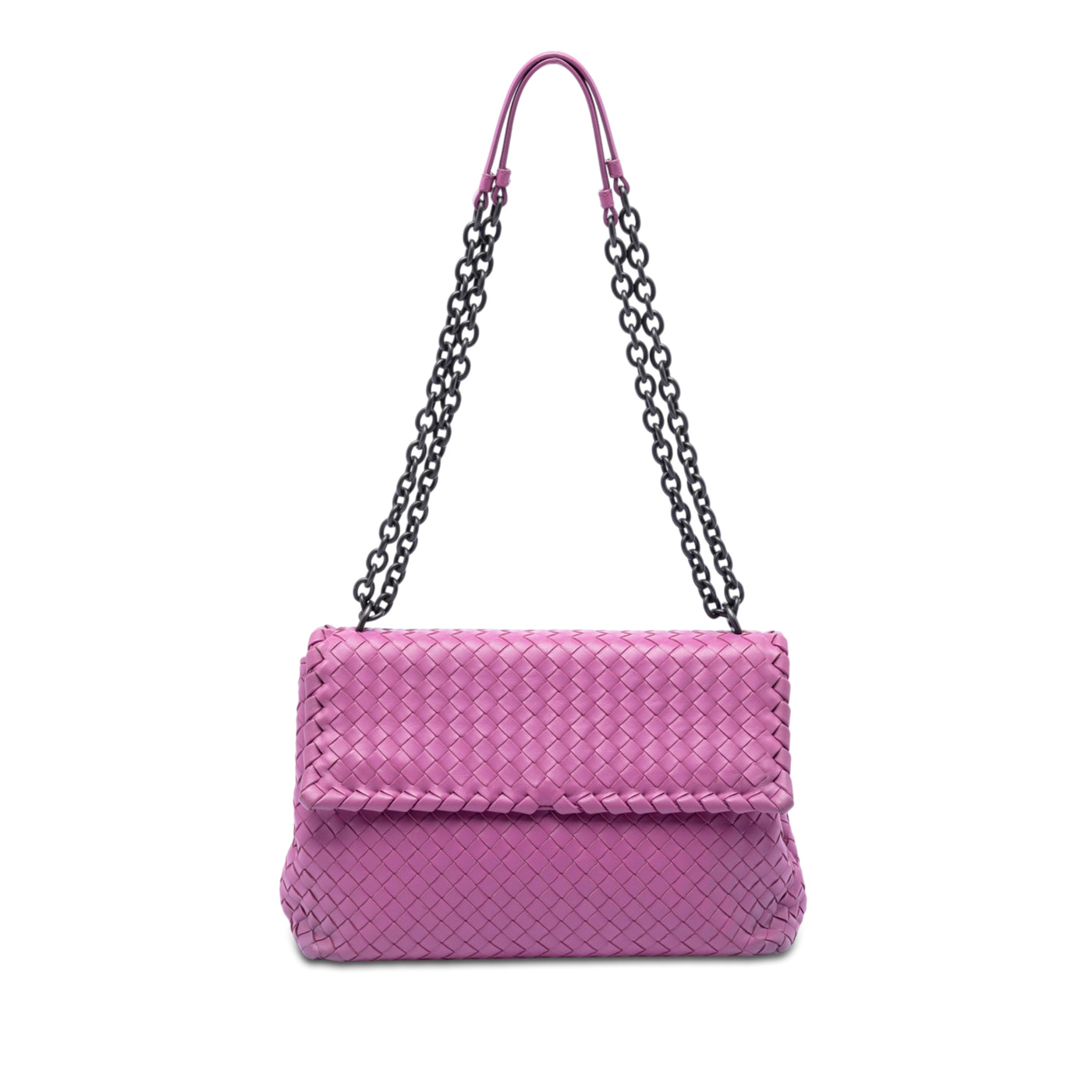 Medium Nappa Intrecciato Olimpia Shoulder Bag - Image 1