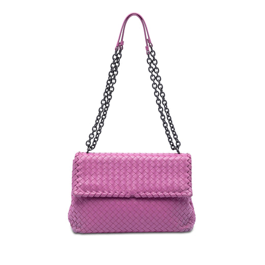 Medium Nappa Intrecciato Olimpia Shoulder Bag - Image 1