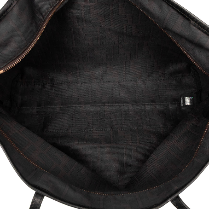 Small Zucca Nylon Roll Tote - Image 4
