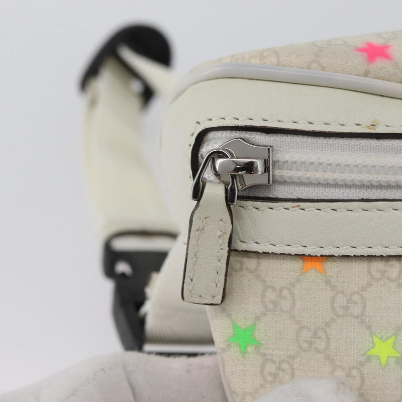 Gucci Childrens Belt Printed Gg Coated Canvas Multicolour Bag