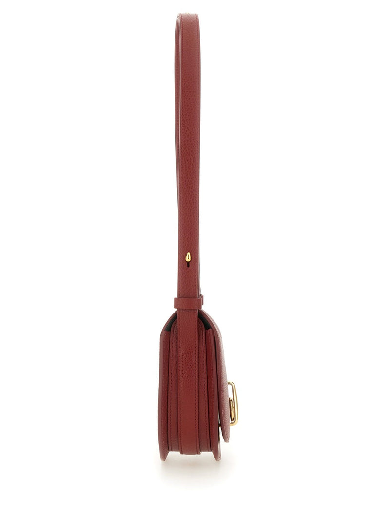 Burberry Rocking Horse Shoulder Bag — Red