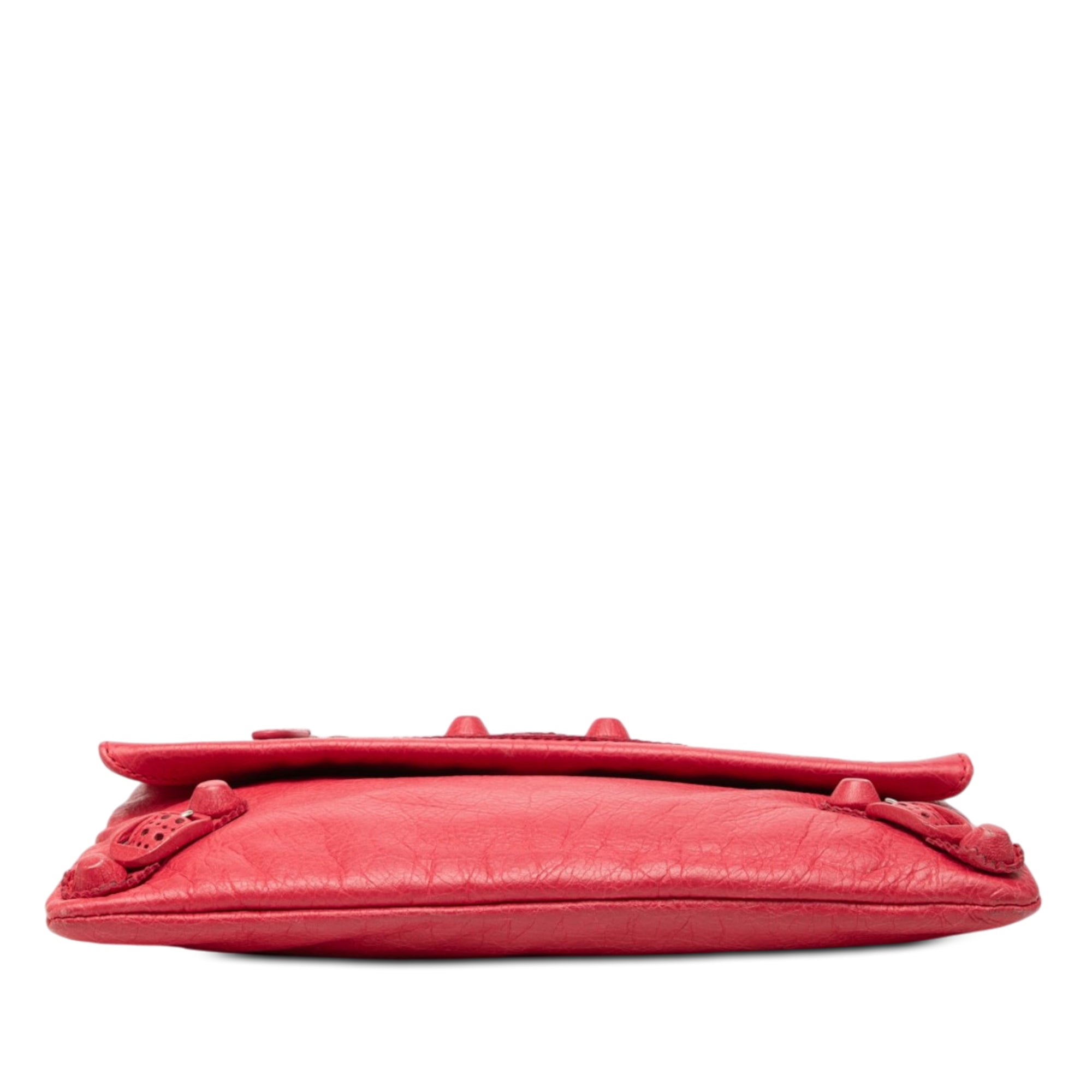 Lambskin Motocross Giant 21 Brogues Envelope Clutch - Image 3