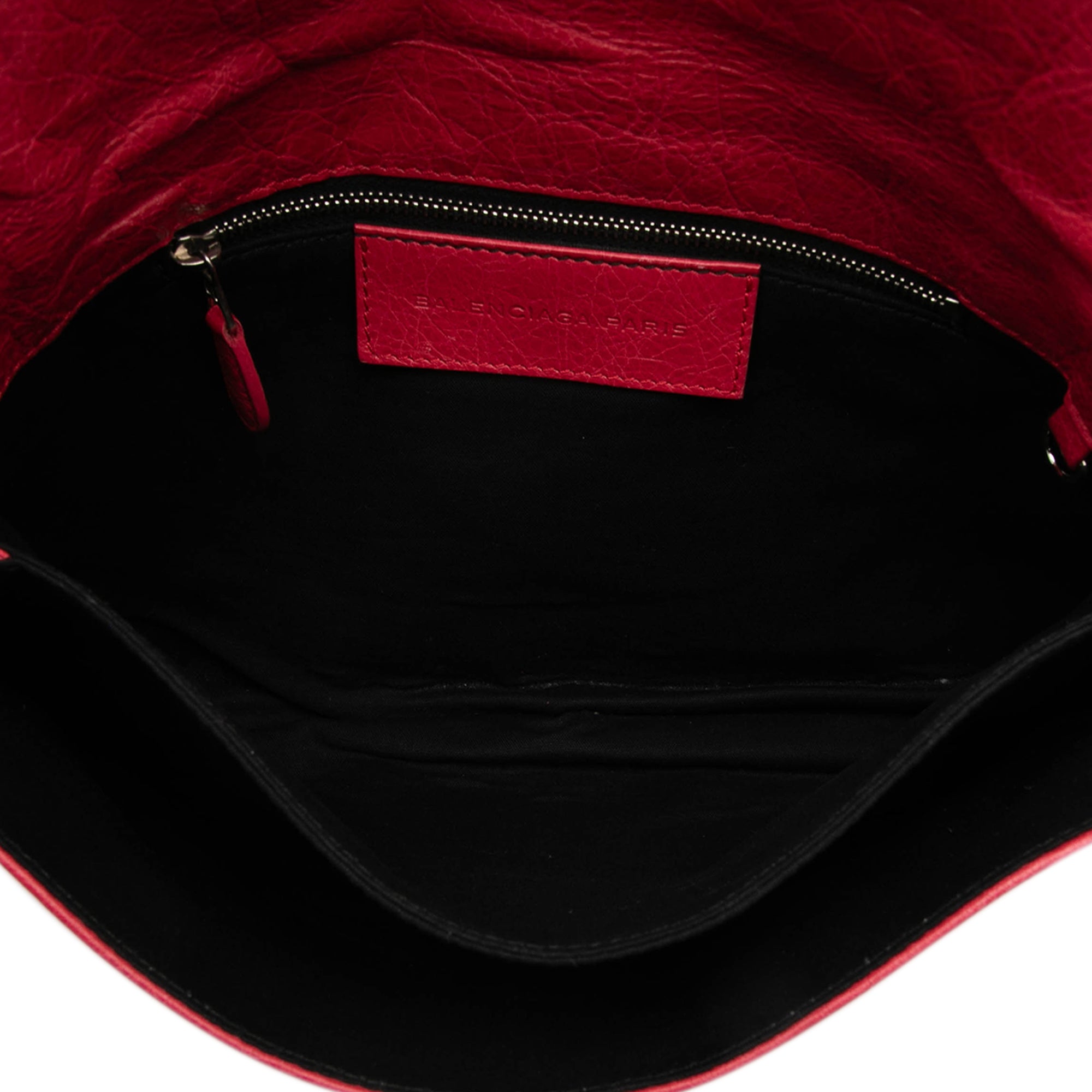 Lambskin Motocross Giant 21 Brogues Envelope Clutch - Image 4