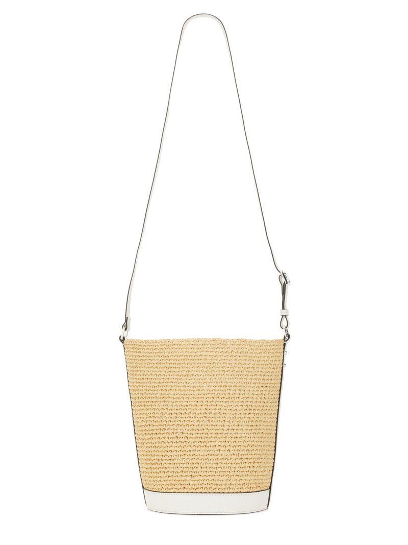 Michael Michael Kors Shoulder Bag — Ivory Polypropylene