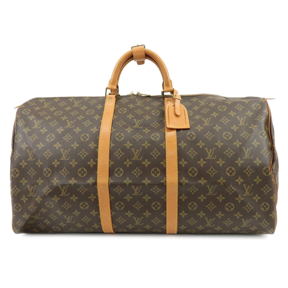 Louis Vuitton Keepall Monogram Canvas Brown Bag