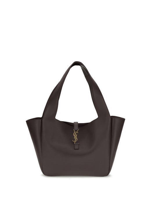 Saint Laurent Shoulder Bag — Purple Calf Leather Bos Taurus