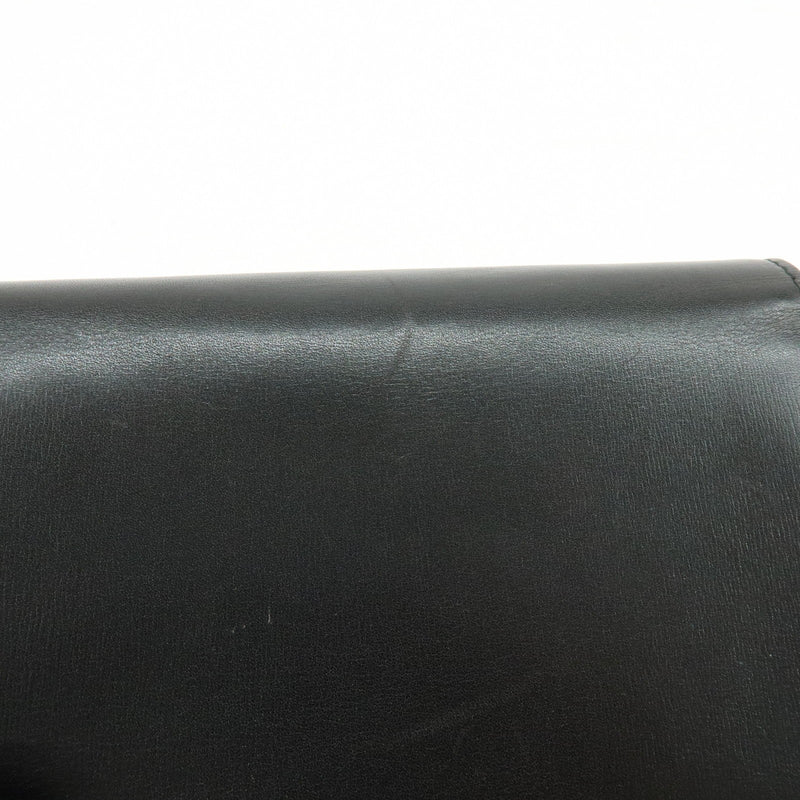 Prada Wallet On Strap City Calfskin Black Leather Bag