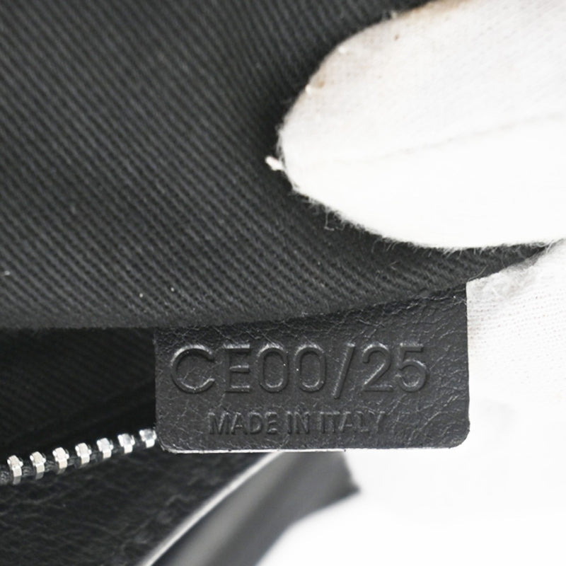 Celine C Macadam Suede Black Bag