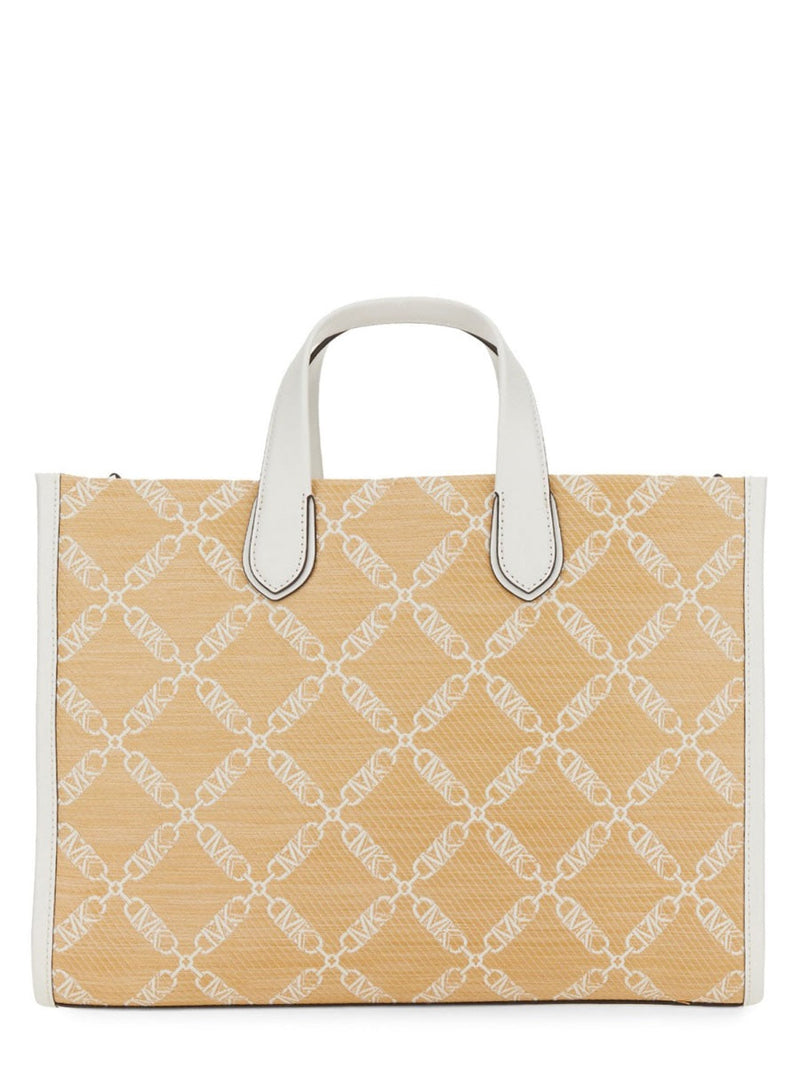 Michael Michael Kors Polyethylene Tote Bag — Beige