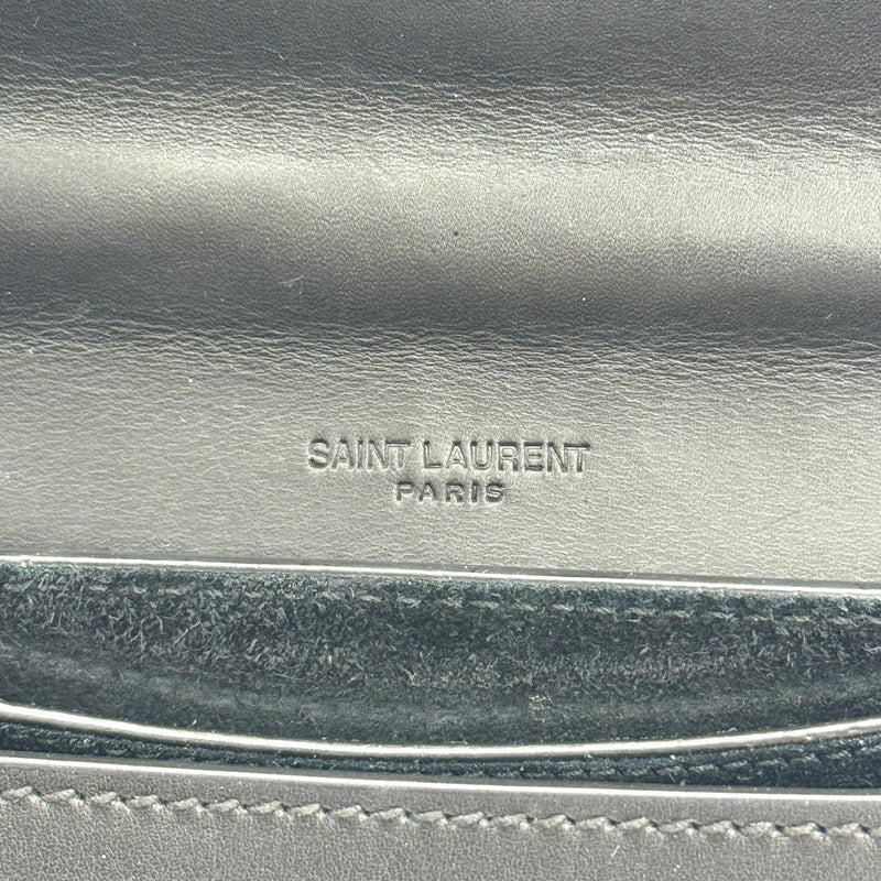 Saint Laurent Kaia Leather Black Bag