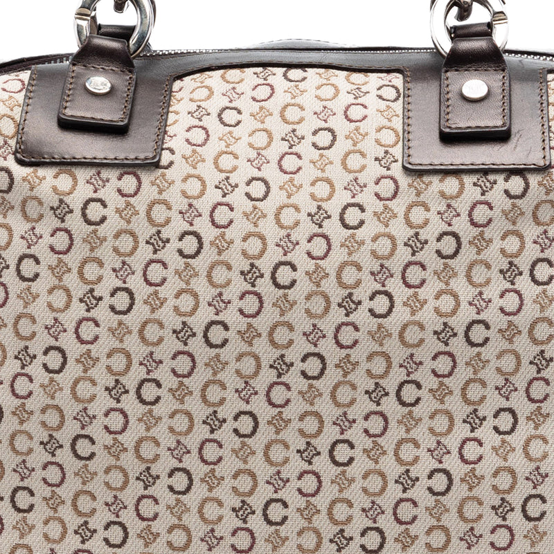 C Macadam Canvas Handbag - Image 6