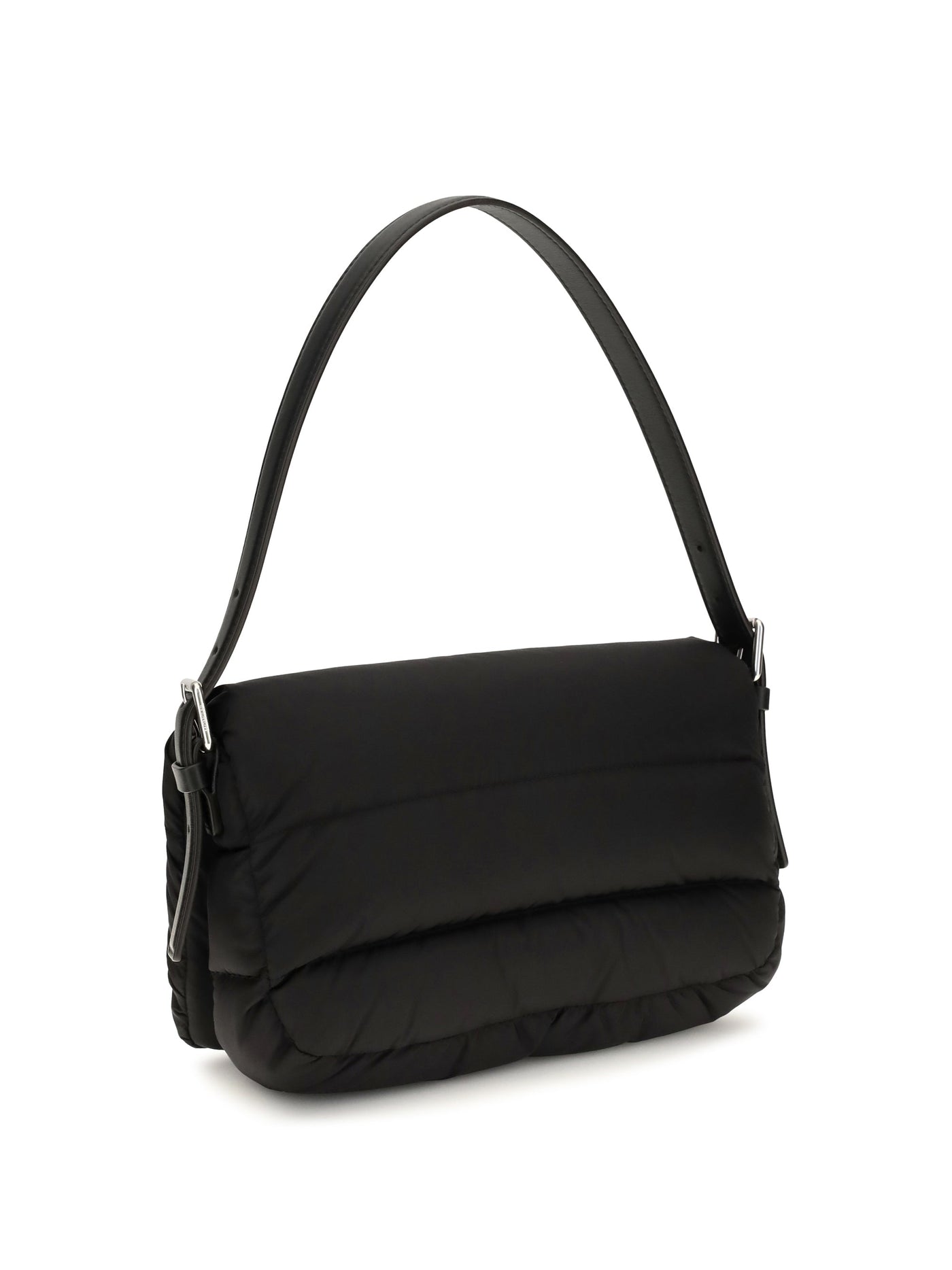 Moncler Caradoc Shoulder Bag — Black Polyamide