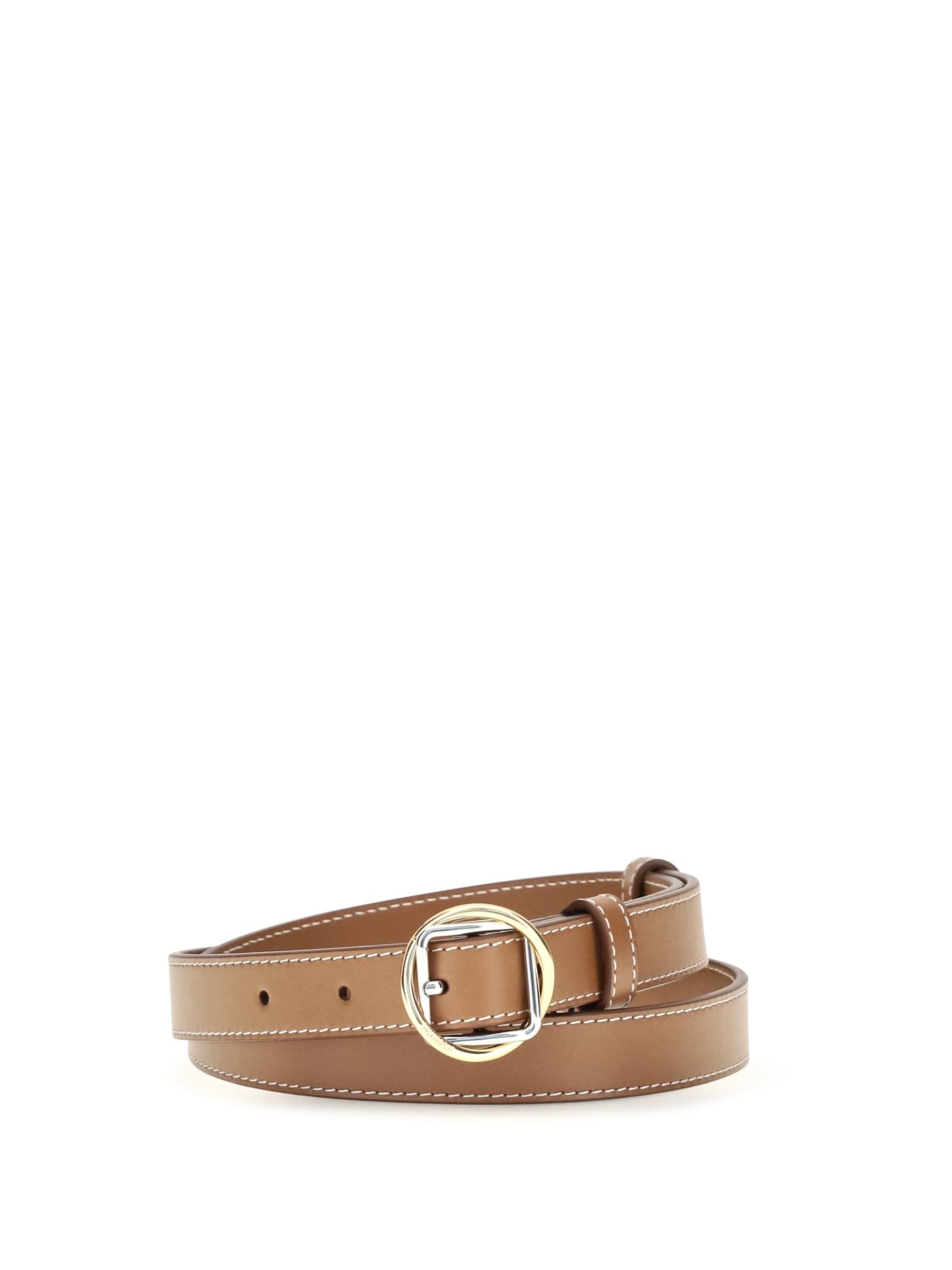 Jacquemus Belt — Brown Calf Leather Bos Taurus