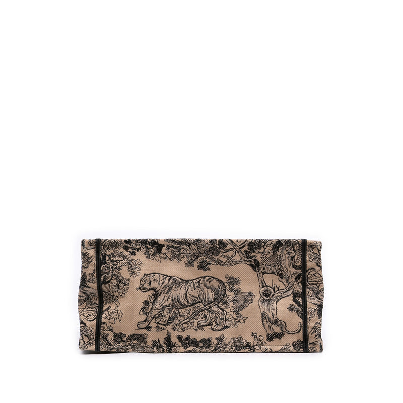Medium Canvas Embroidered Dioriviera Toile De Jouy Book Tote - Image 3