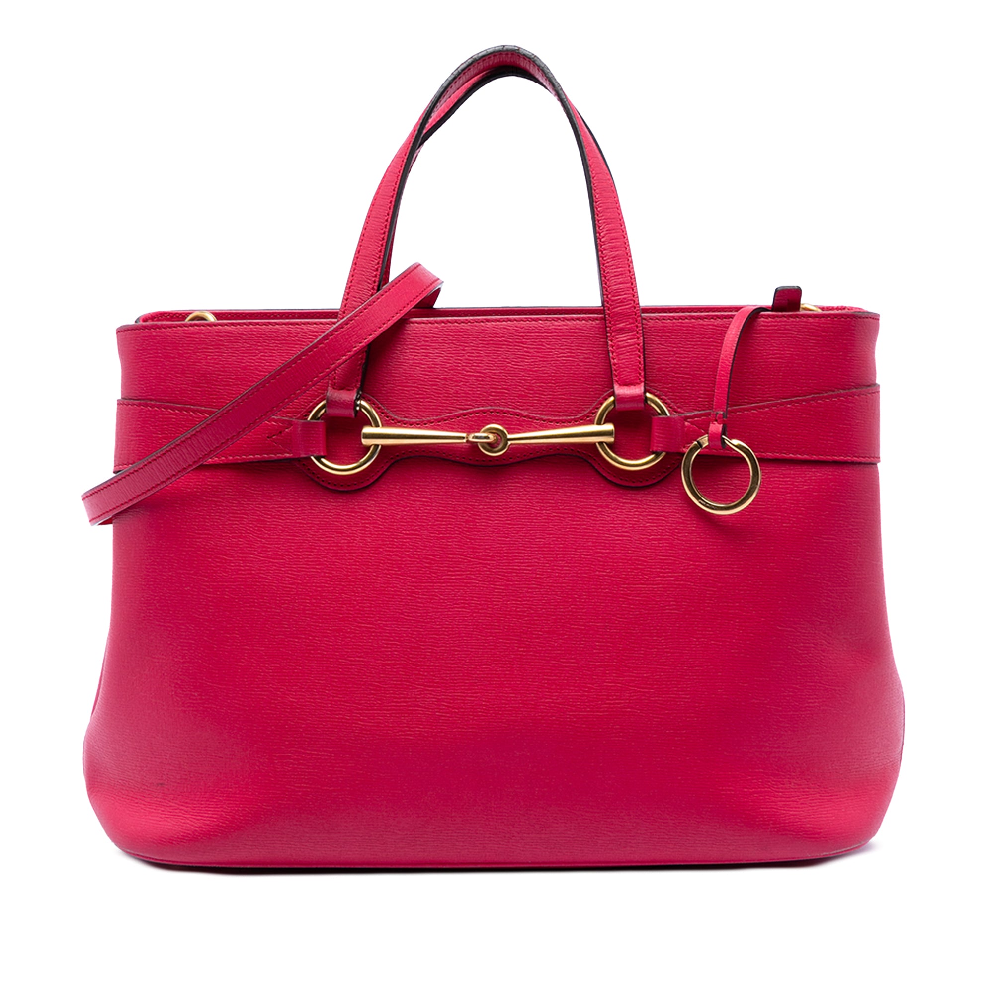 Leather Bright Bit Satchel - Image 1