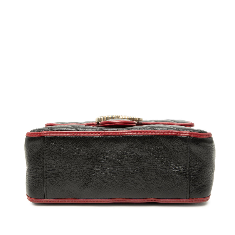 Mini GG Marmont Matelasse Calfskin Torchon Top Handle Bag - Image 3