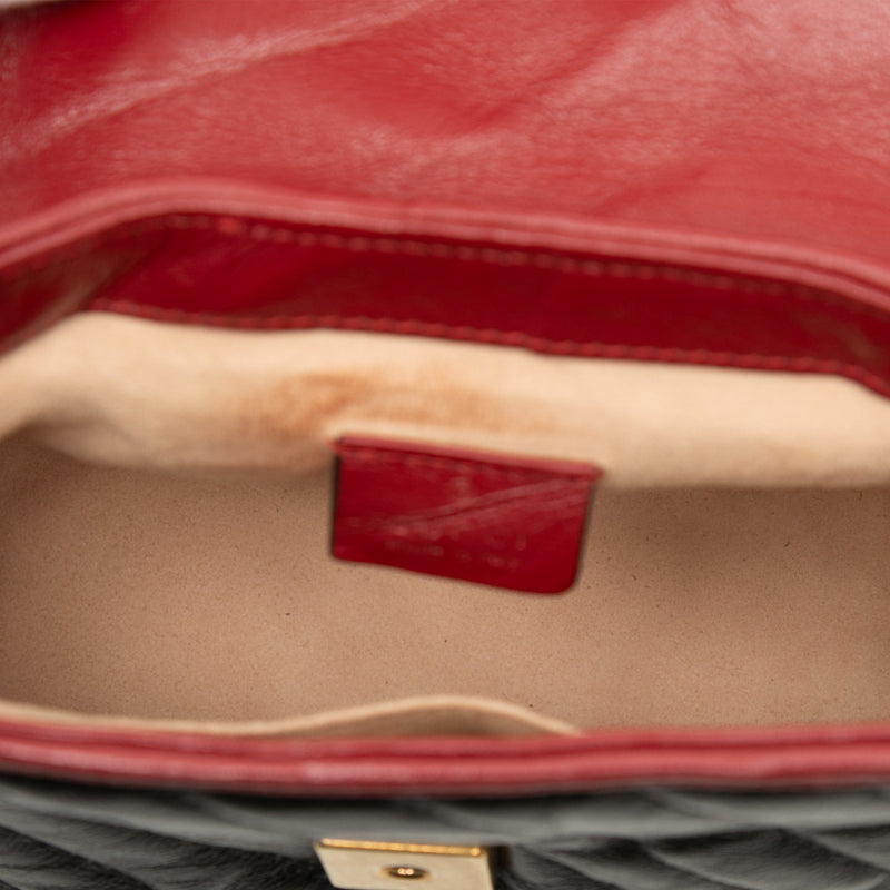 Mini GG Marmont Matelasse Calfskin Torchon Top Handle Bag - Image 4
