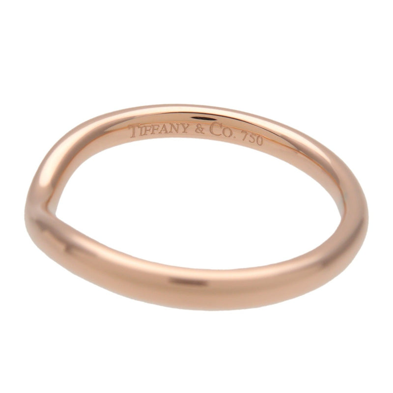Tiffany & Co. Elsa Peretti Curved Wedding Band 18k Yellow Gold With Diamond Rose_gold Bijoux