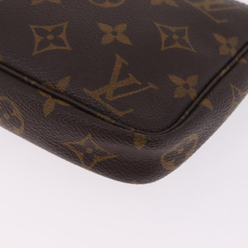 Louis Vuitton Pochette Accessoires Nm Monogram Canvas Brown Bag