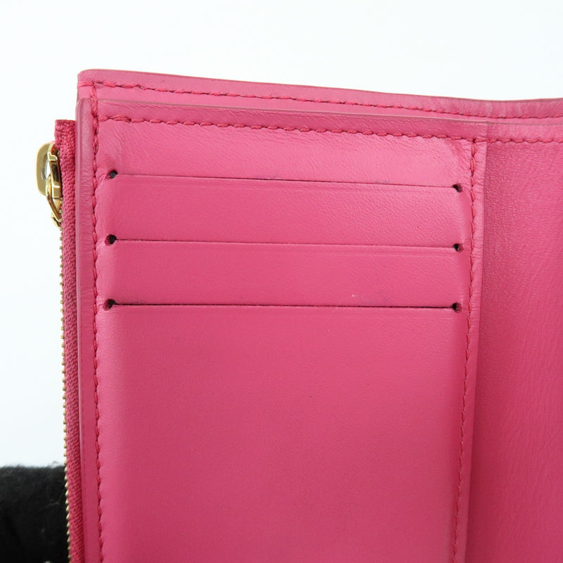 Louis Vuitton Victorine Nanogram Embossed Leather Pink Accessory
