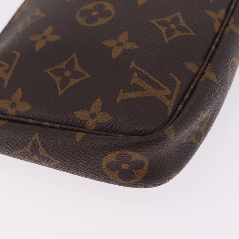 Louis Vuitton Pochette Accessoires Nm Monogram Canvas Brown Bag