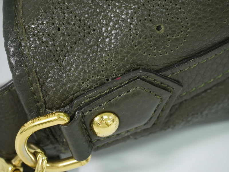 Louis Vuitton Stellar Mahina Leather Khaki Bag