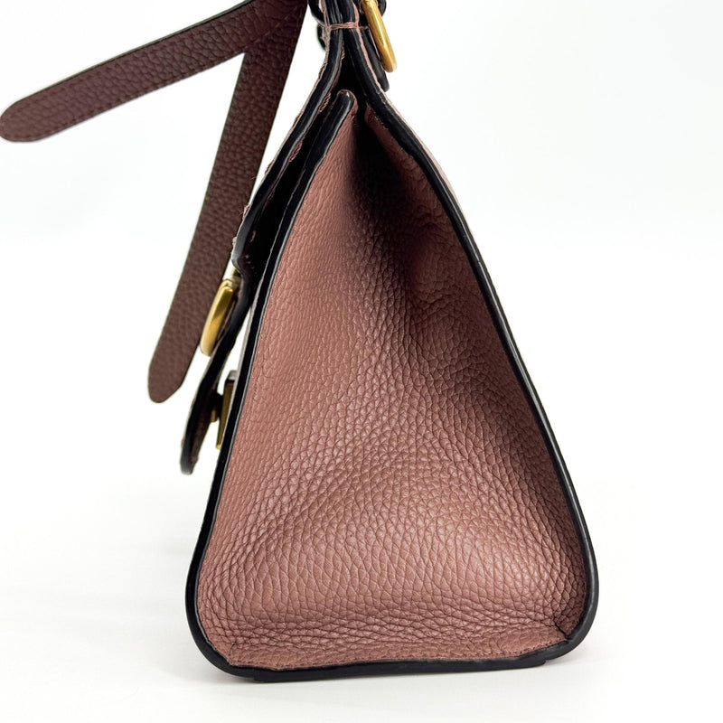 Gucci Gg Marmont Top Handle Leather Pink Bag