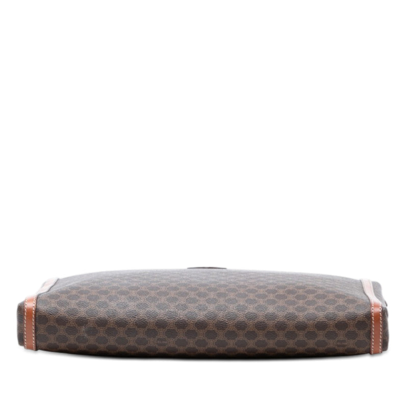 Macadam Coated Canvas Clutch - Image 3