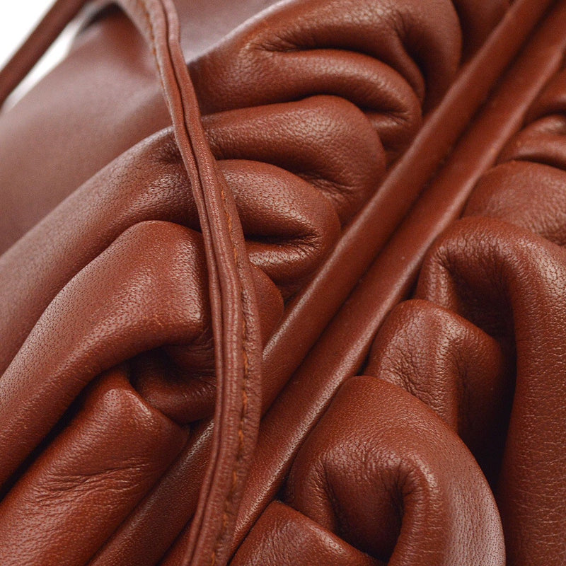Bottega Veneta The Pouch Leather Brown