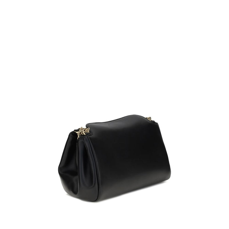 Black Calf Leather Bos Taurus Shoulder Bag