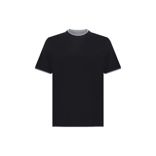 Black Cotton T-Shirt