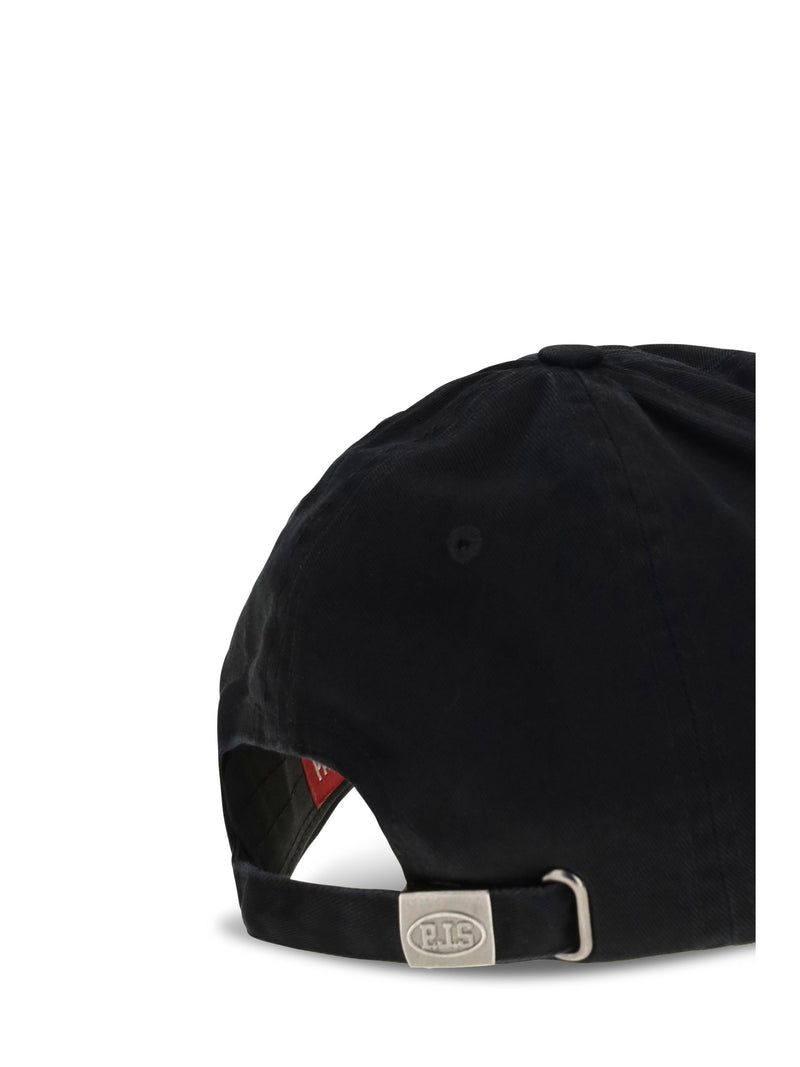 Parajumpers 26wpabcha02pag Baseball Cap — Black Cotton Caps