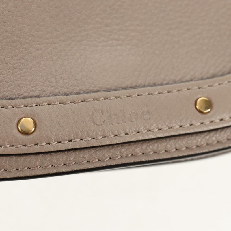 Chloe Nile Leather Beige Bag