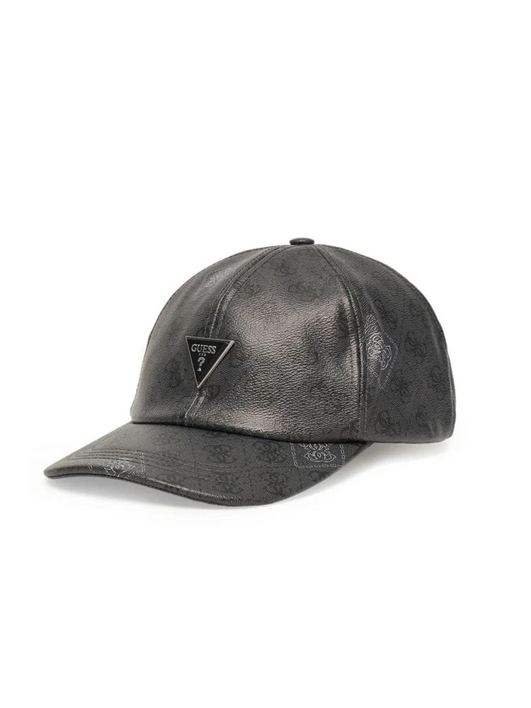 Guess Am9546 Baseball Cap — Black Polyester Caps