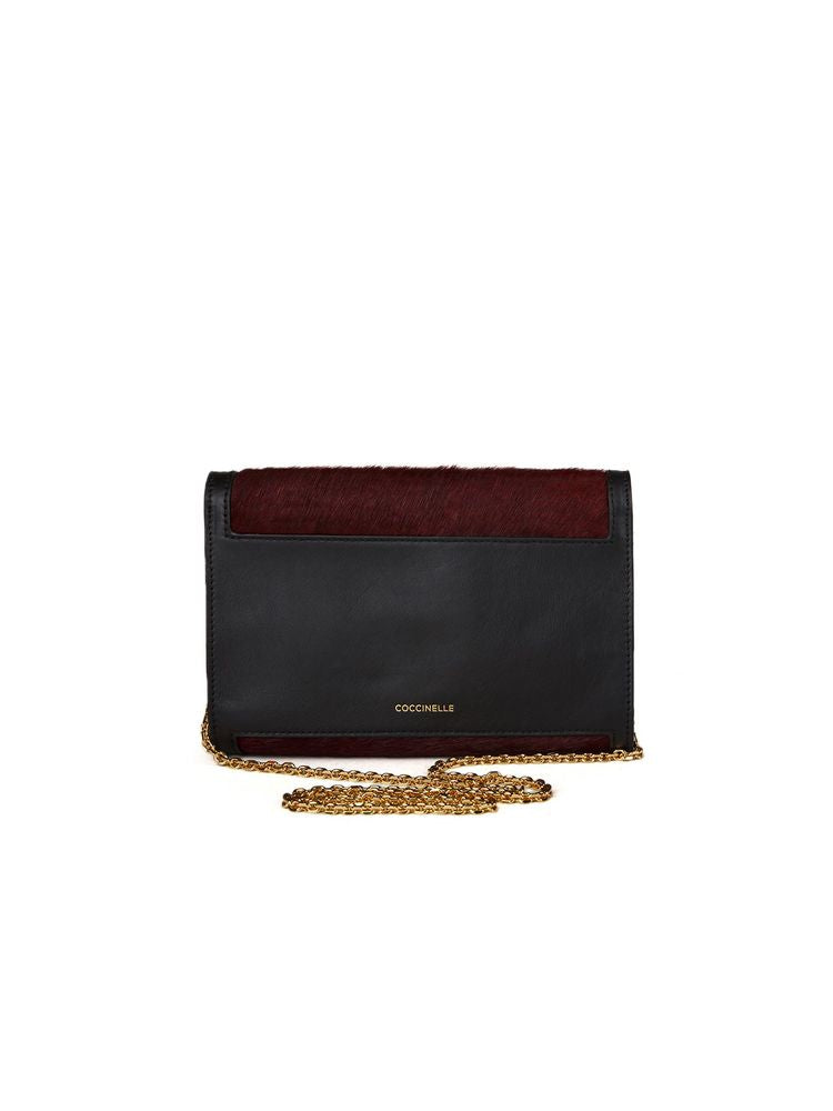 Coccinelle Magie 2nite Pon Crossbody Bag — Brown Cowhide