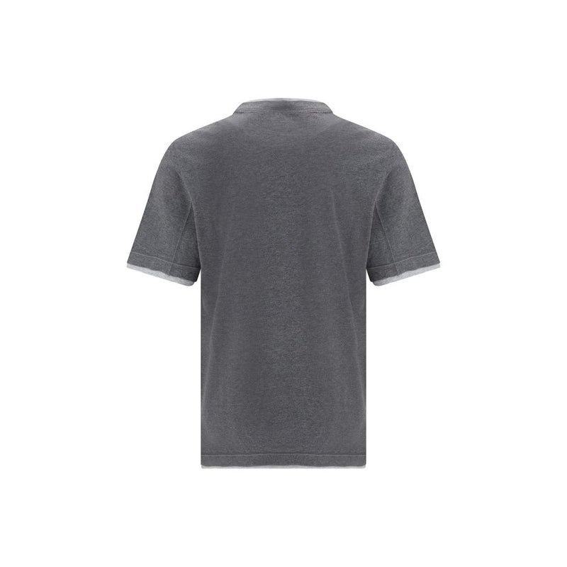 Gray Cotton T-Shirt