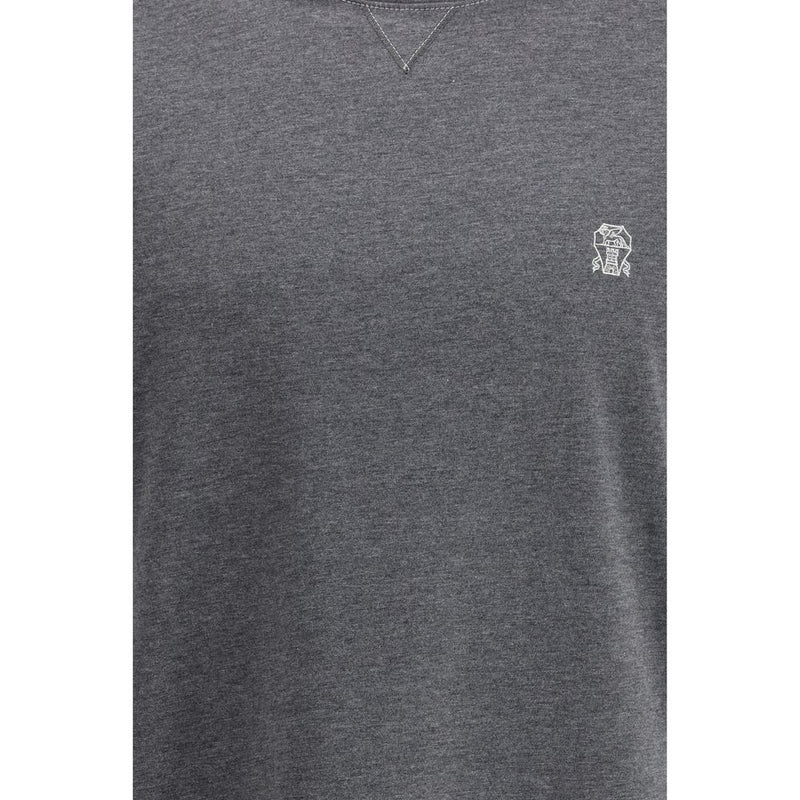 Gray Cotton T-Shirt