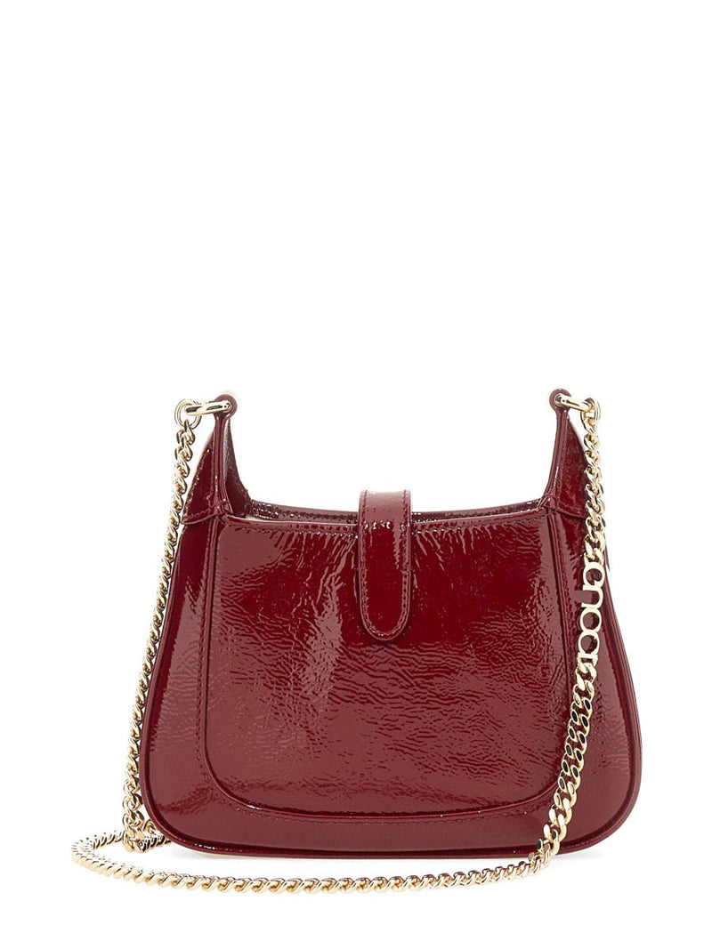 Gucci Jackie Top Handle Bag — Red Calf Skin