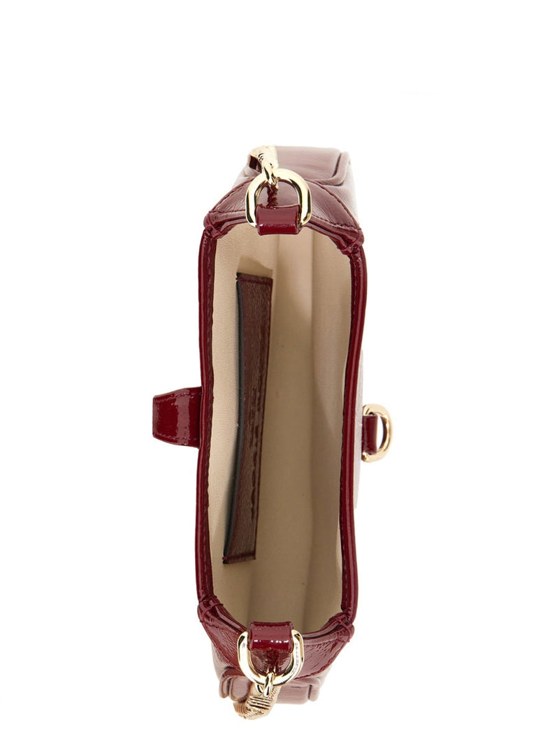 Gucci Jackie Top Handle Bag — Red Calf Skin