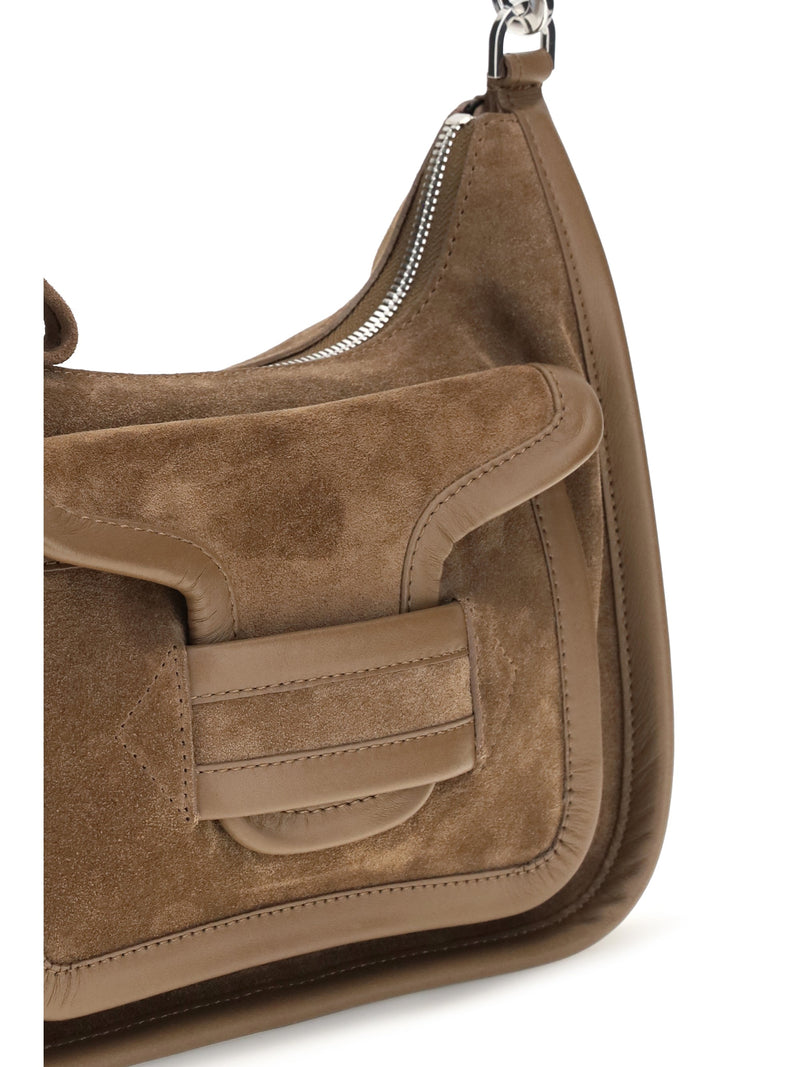 Pierre Hardy Alpha Day Miss Shoulder Bag — Brown Calf Leather Bos Taurus