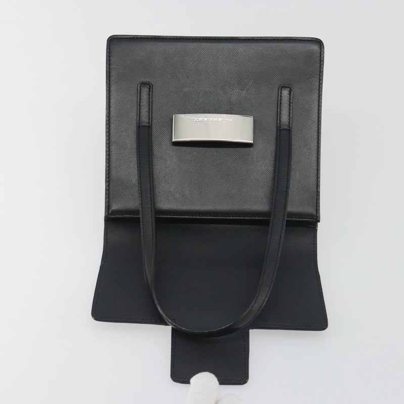 Burberry Vintage Leather Black Bag