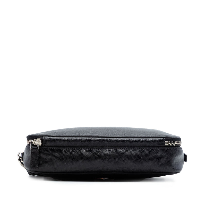 Saffiano Double Zip Travel Pouch - Image 3