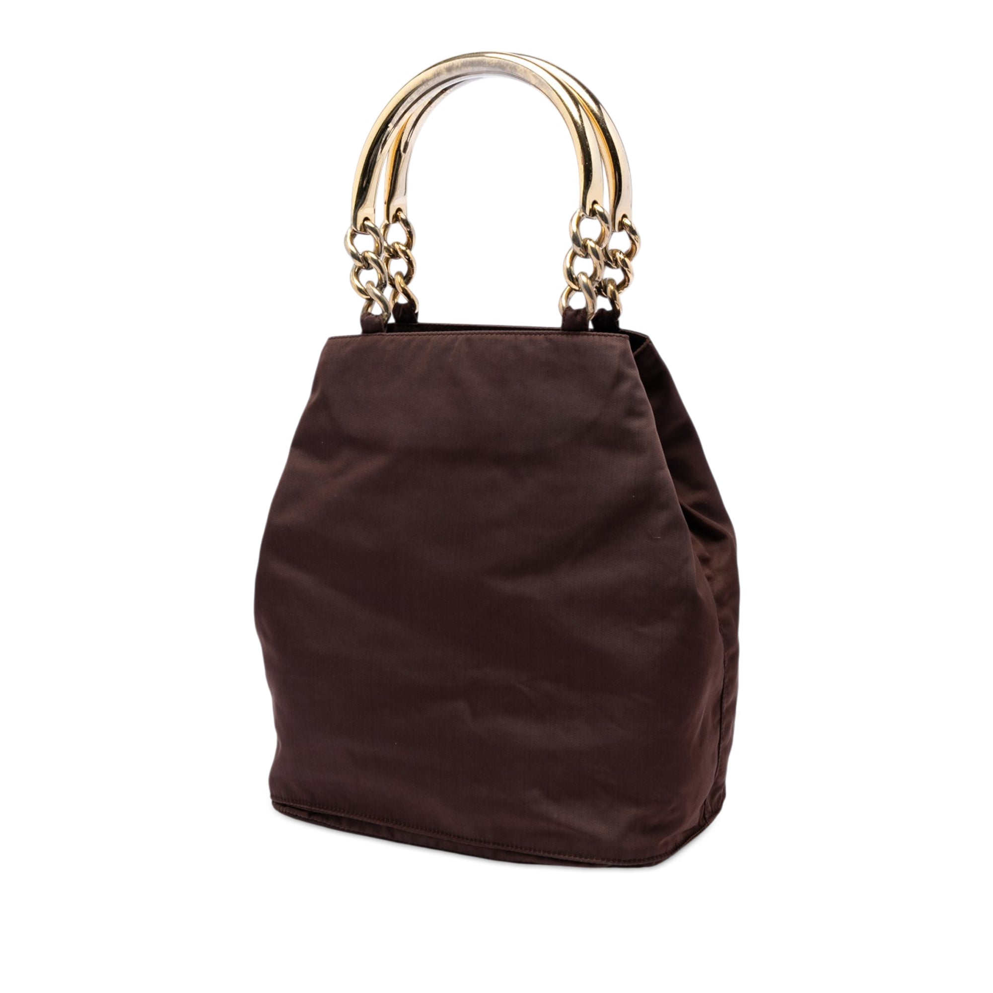 Tessuto Metal Handle Bag - Image 2